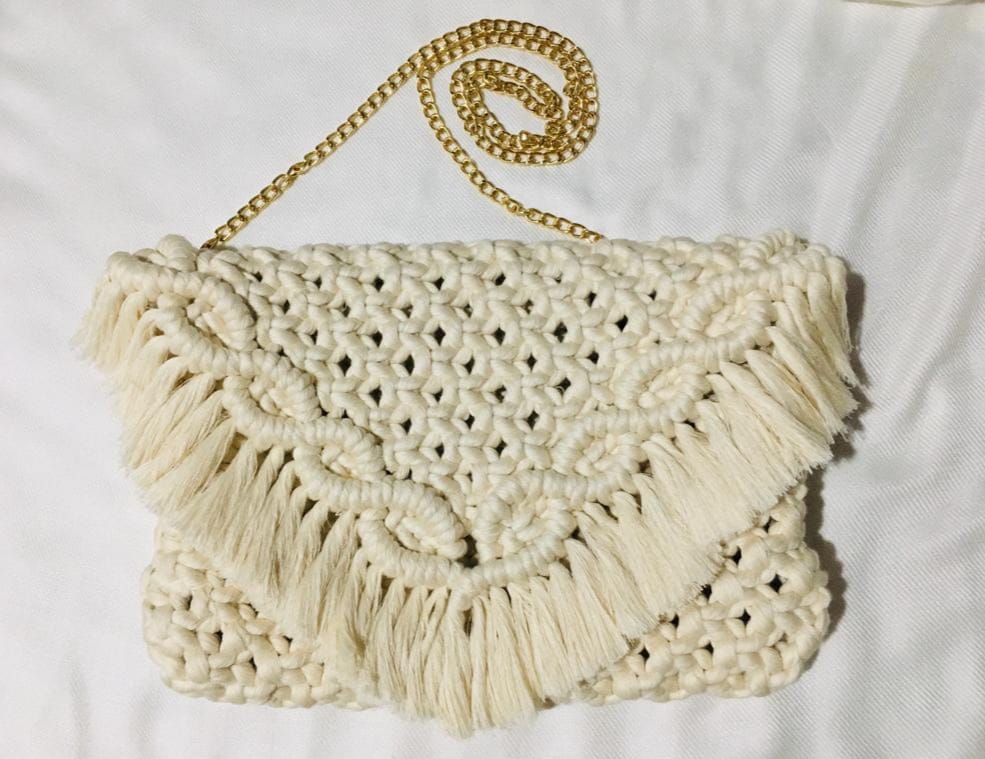 Handmade Macrame Shoulder Bag