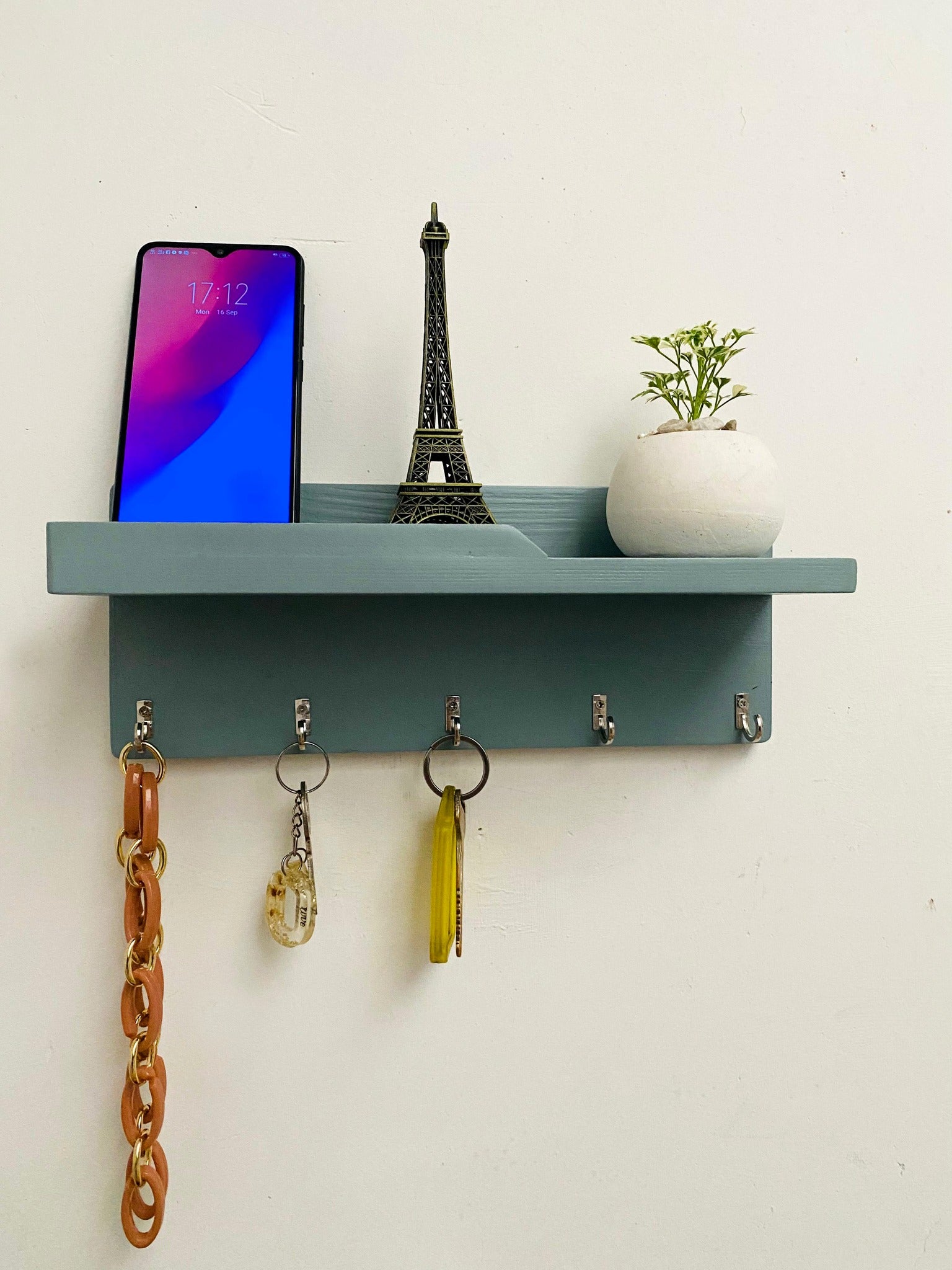 Wooden Wall Key Holder