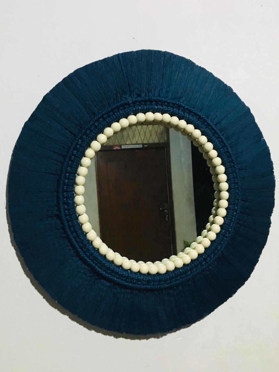 Macrame Wall Mirror