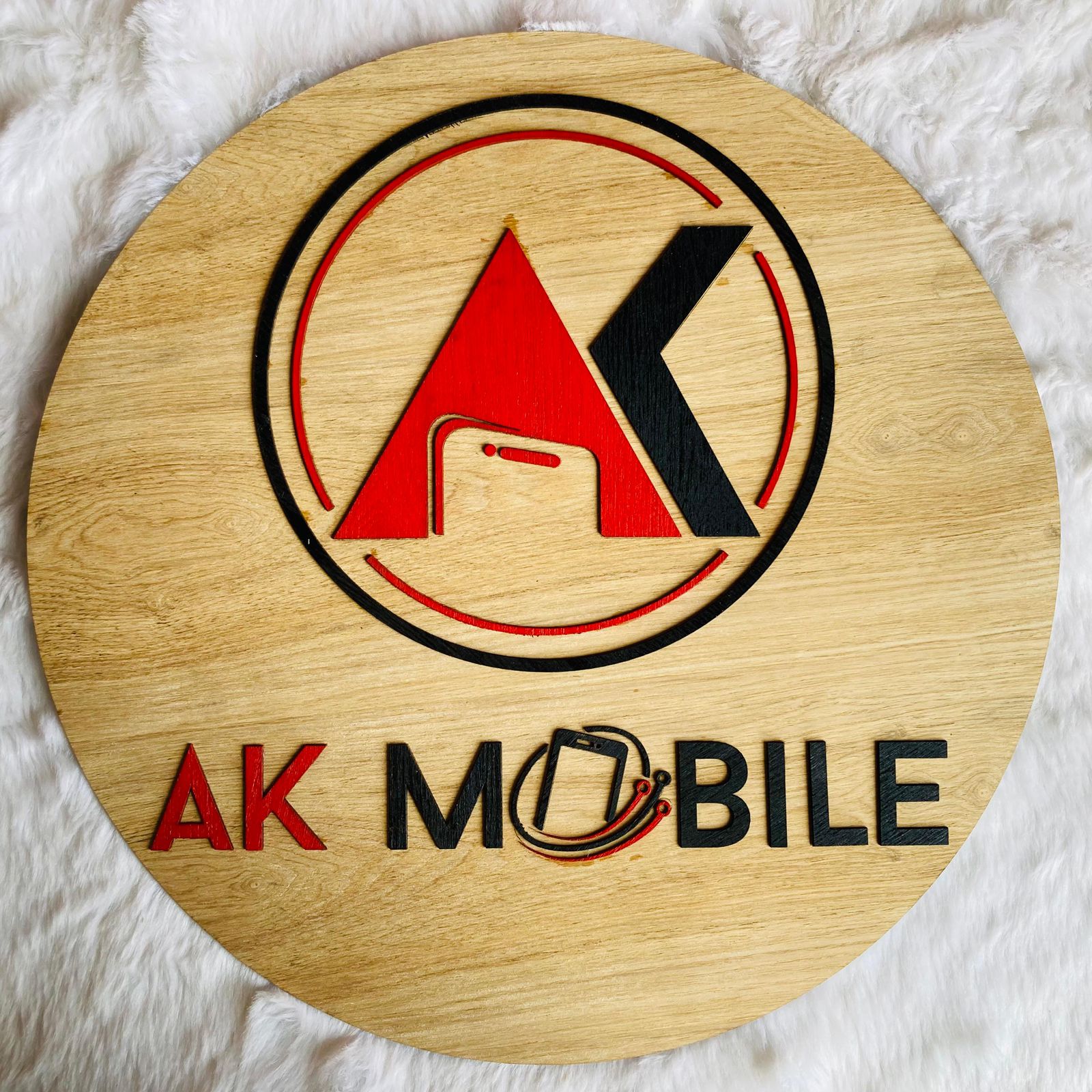 Customized Wooden Logo Boards – Premium Teak Veneer