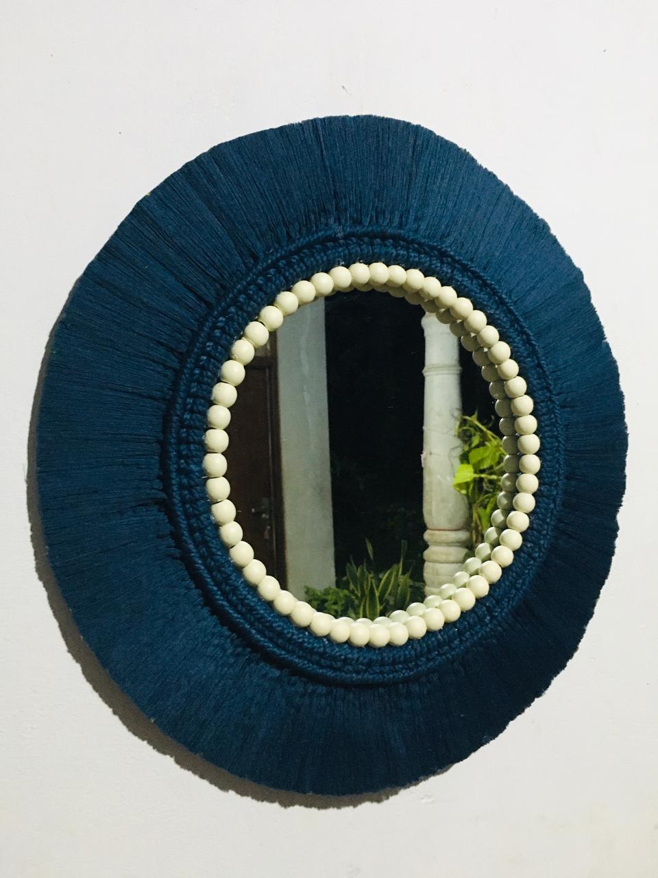 Macrame Wall Mirror