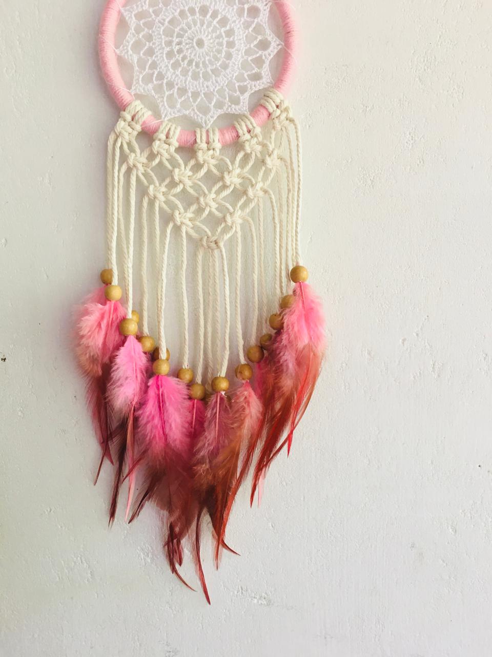 Macrame Car Mirror Hanger