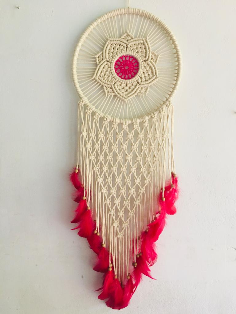 Macrame Lotus Dreamcatcher