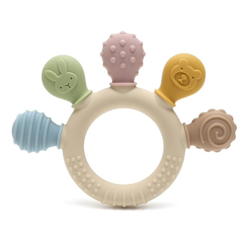 Silicone Baby Teether | Teething Toys