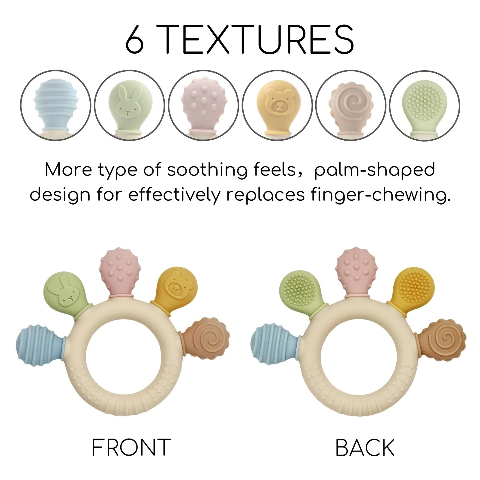 Silicone Baby Teether | Teething Toys