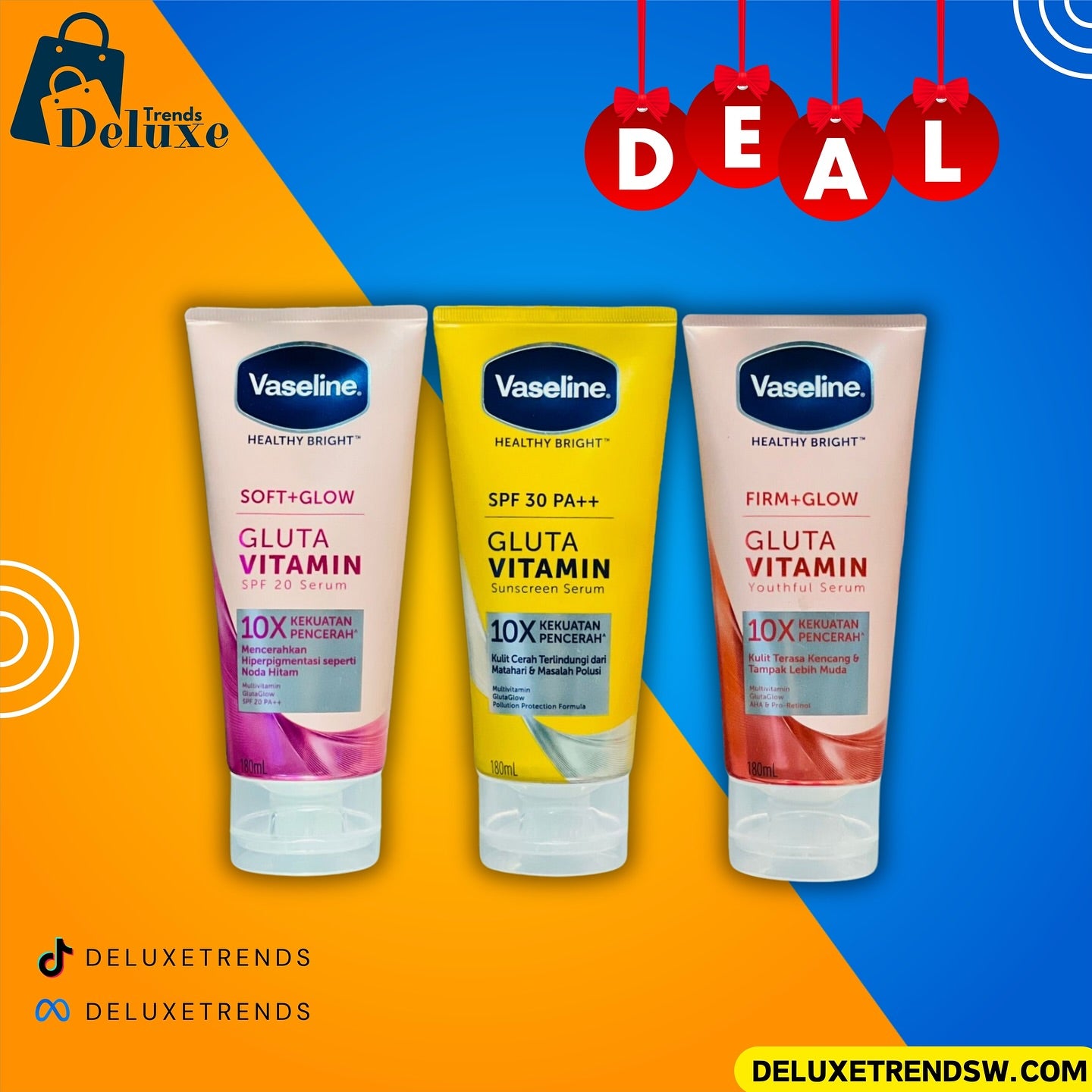 Vaseline Gluta Vitamin Serums